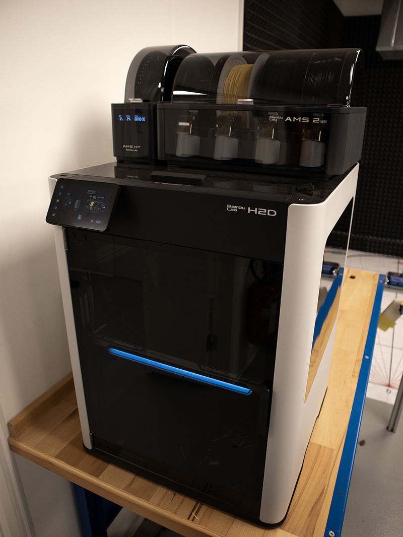 Bambu Lab H2D 3D printer
