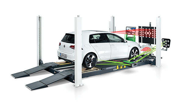 verkstäder bil på lift Framtidsscenariot